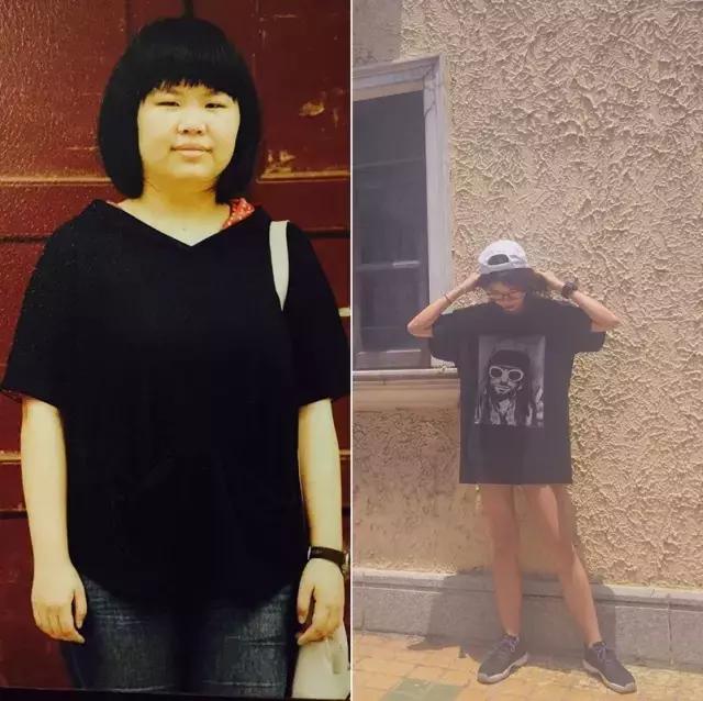 減肥前后對(duì)比圖_減肥真實(shí)經(jīng)歷分享_梨形身材甩油操