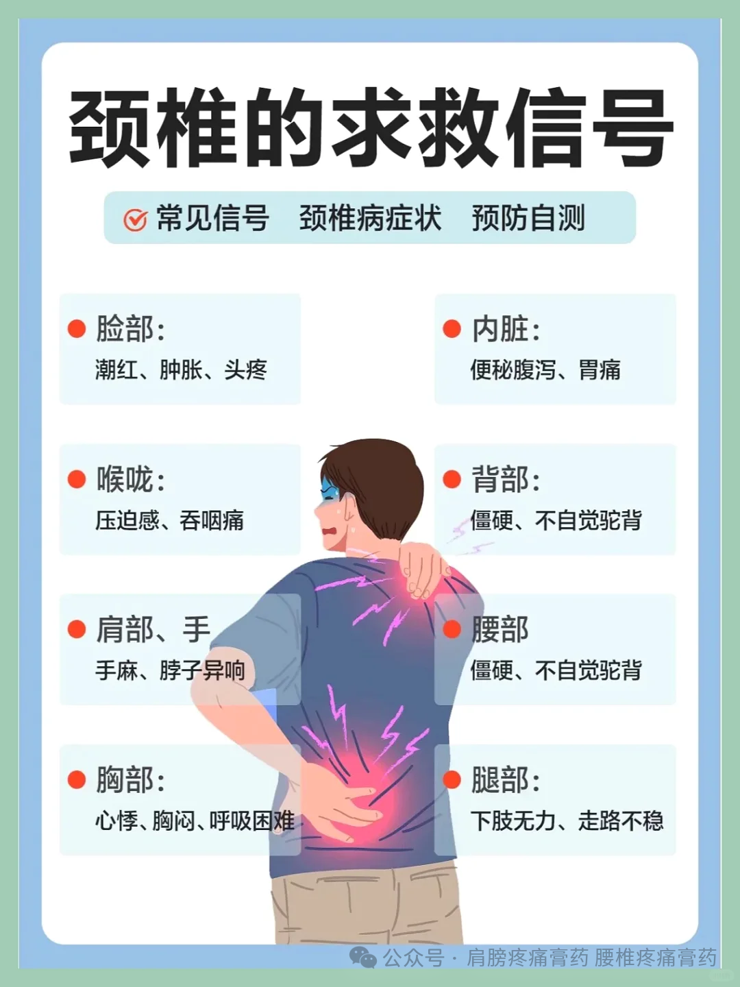 pg電子賞金試玩app 醫(yī)生不會(huì)告訴你的7個(gè)頸椎病自測(cè)方法